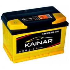 Акумулятор автомобільний KAINAR STANDART 75Ah Н Ев (-/+) (690EN) (075 160)