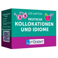 Навчальний набір English Student Картки для вивчення німецької мови English Student Kollokationen und Idiome В2-С2 (укр.) (591226017)
