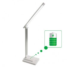 Настільна лампа Євросвітло LED акумуляторна Ridy-10-2-PWR 10 Вт біла