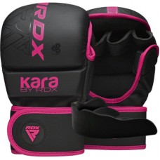 Рукавички для MMA RDX F6 Matte Pink Plus M/L (GSR-F6MP-M/L+)
