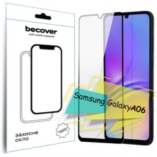 Скло захисне BeCover Samsung Galaxy A06 SM-A065 Black (713240)