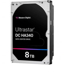 Жорсткий диск для сервера WD HDD Server Ultrastar DC HA340 8TB 512e SE, 3.5, 256MB, 7200 RPM, SATA, (WUS721208BLE6L4)