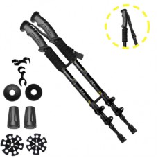 Трекінгові палиці PowerPlay 9106 Fika Black/Yellow 60-135 см (PP_9106_FIKA_Bl/Yellow)