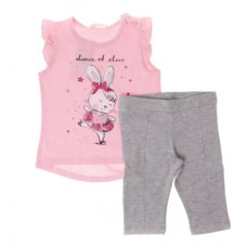 Набір дитячого одягу Breeze DANCE OF STARS (13373-86G-pink)