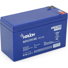 Батарея до ДБЖ Merlion GLO 12V 7.2Ah GEL (GLO1272F2 GEL)