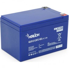 Батарея до ДБЖ Merlion GLO 12V 12Ah GEL (GLO12120F2 GEL)