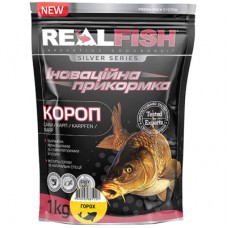 Прикормка Real Fish Silver Series Короп Горох 1kg (809.00.24)