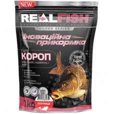 Прикормка Real Fish Silver Series Короп Полуниця 1kg (809.00.27)