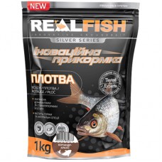 Прикормка Real Fish Silver Series Плотва Коріандр-арахіс 1kg (809.00.33)