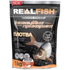 Прикормка Real Fish Silver Series Плотва Мигдаль-ваніль 1kg (809.00.34)