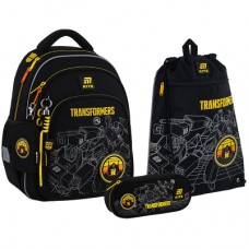 Шкільний набір Kite Education Transformers Generations 763S (рюкзак, пенал, сумка) (SET_TF25-763S)