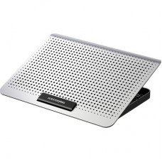 Підставка до ноутбука IceCoorel 10-15.6", 1*180mm 580 RPM, 2*USB, 350x225x26mm, Silver (A18)