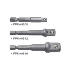 Адаптер для інструменту Toptul під шуруповерт 1/4" 3шт. 1/4", 3/8", 1/2" (GAAR0301)