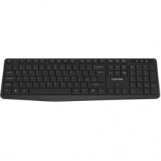 Клавіатура Canyon KB-W01 Water resistant Wireless UA Black (CNE-CKEYW01)