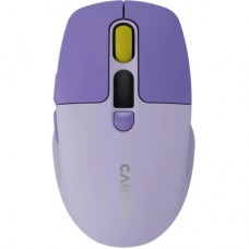 Мишка Canyon MW-26 LCD Silent Wireless/Bluetooth Violet (CNS-CMSW26V)