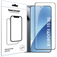 Скло захисне BeCover Xiaomi 15 5G Black (713419)