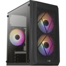 Корпус AeroCool CS-107-A-BK-v2 Black 600W (ACCX-PC14002.11)