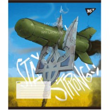 Зошит Yes My Ukraine 36 аркушів клітинка (766684)