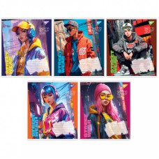 Зошит Yes Street wear А5 36 аркушів клітинка (767071)