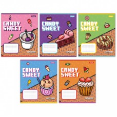 Зошит 1 вересня Candy sweet А5 12 аркушів лінія (767217)