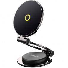 Універсальний автотримач Baseus MagPro Series II Magnetic Car Mount Stick-on Version Cosmic Black (C40172900121-00)
