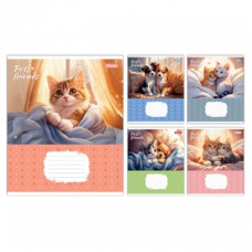 Зошит 1 вересня Pets Frinds А5 12 аркушів лінія (768067)