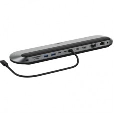 Концентратор Belkin USB-C 11in1 Multimedia Pro Dock (INC014BTSGY)