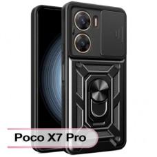 Чохол до мобільного телефона BeCover Military Poco X7 Pro Black (713463)