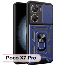 Чохол до мобільного телефона BeCover Military Poco X7 Pro Blue (713464)