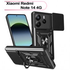 Чохол до мобільного телефона BeCover Military Xiaomi Redmi Note 14 4G Black (713451)