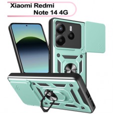 Чохол до мобільного телефона BeCover Military Xiaomi Redmi Note 14 4G Dark Green (713453)