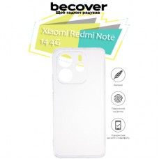 Чохол до мобільного телефона BeCover Xiaomi Redmi Note 14 4G Transparancy (713435)