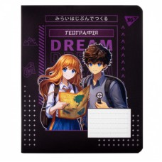 Зошит Yes предметний ГЕОГРАФІЯ Anime 48 аркушів, клітинка (767449)