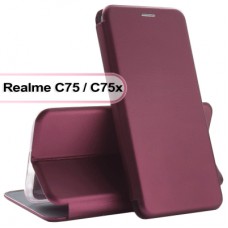 Чохол до мобільного телефона BeCover Exclusive Realme C75 / C75x Red Wine (713512)