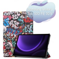 Чохол до планшета BeCover Smart Case Samsung Galaxy Tab S10 FE (SM-X520/SM-X526) 10.9" Graffiti (713285)