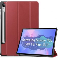 Чохол до планшета BeCover Smart Case Samsung Galaxy Tab S10 FE Plus (SM-X620/SM-X626) 13.1" Red Wine (713385)