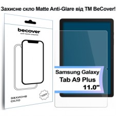 Скло захисне BeCover Matte Anti-Glare Samsung Galaxy Tab A9 Plus SM-X210/SM-X215/SM-X216 11.0" (713440)