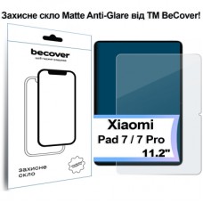 Скло захисне BeCover Matte Anti-Glare Xiaomi Pad 7 / 7 Pro 11.2" (713449)