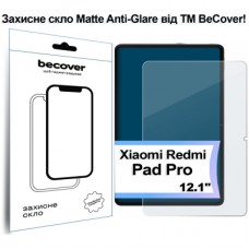 Скло захисне BeCover Matte Anti-Glare Xiaomi Redmi Pad Pro 12.1'' (713446)