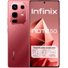 Мобільний телефон Infinix Note 50 8/256Gb Burgundy Red (4894947066405)