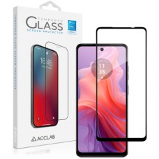 Скло захисне ACCLAB Full Glue MOTO E14 Black (1283126597688)
