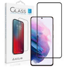 Скло захисне ACCLAB Full Glue Samsung S21 (G991) Black (1283126510519)