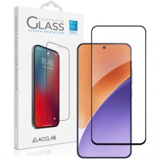 Скло захисне ACCLAB Full Glue Xiaomi 15 Black (1283126607387)