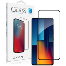 Скло захисне ACCLAB Full Glue Xiaomi Poco M6 Pro Black (1283126589775)