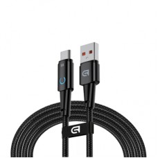 Дата кабель USB 2.0 AM to USB-C 1.2m 66W black Armorstandart (ARM75867)