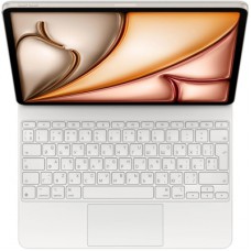 Чохол до планшета Apple Magic Keyboard for iPad Air 13-inch (M3) - Ukrainian - White,Model A3340 (MDFW4UA/A)