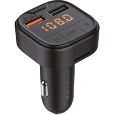 FM модулятор Armorstandart ASF1 18W QC3.0 2xUSB black (ARM82826)