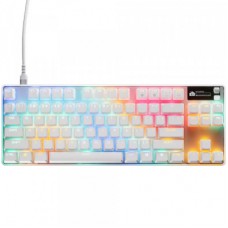 Клавіатура SteelSeries Apex Pro TKL Gen 3 HyperMagnetic OmniPoint 3.0 OLED USB UA White (64898)