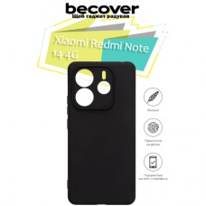 Чохол до мобільного телефона BeCover Xiaomi Redmi Note 14 4G Black (713434)