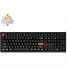Клавіатура Keychron K10 PRO K pro Banana White Led QMK Wireless/Bluetooth/USB-A UA Black (K10P-A4-UA)